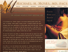 Tablet Screenshot of drmoses.com